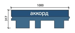 Гибкая черепица Румба